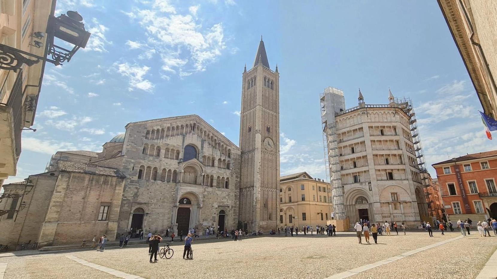 Apartmán Luxury 3 Al Duomo Di Parma Exteriér fotografie